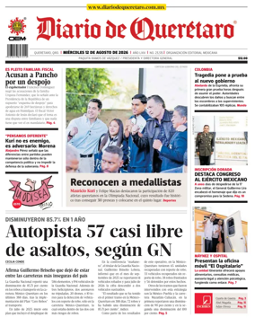 Cover of Diario de Queretaro