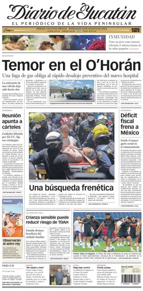 Cover of Diario de Yucatan
