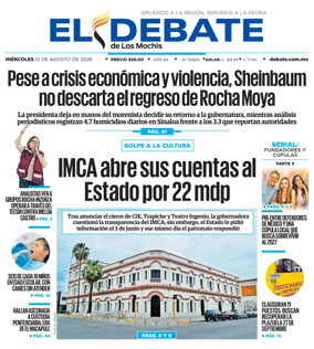 Cover of El Debate de Los Mochis