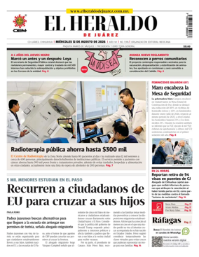 Cover of El Heraldo de Juarez