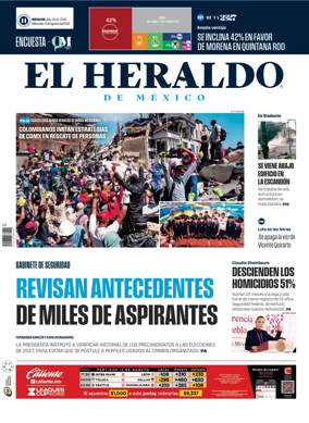Cover of El Heraldo de Mexico