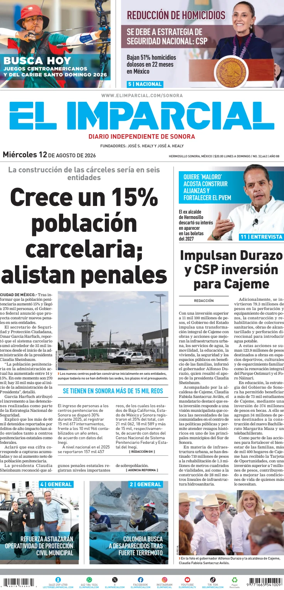 Cover of El Imparcial