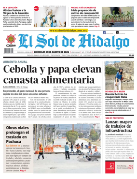 Cover of El Sol de Hidalgo