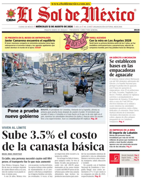 Cover of El Sol de Mexico