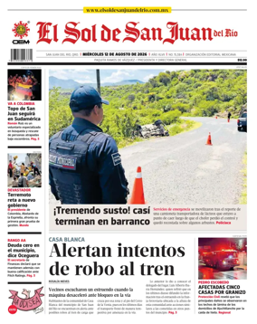 Cover of El Sol de San Juan del Rio