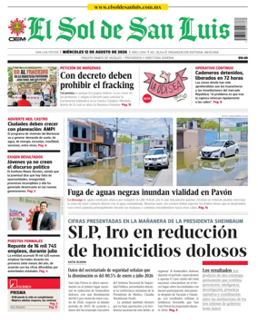 Cover of El Sol de San Luis Potosi