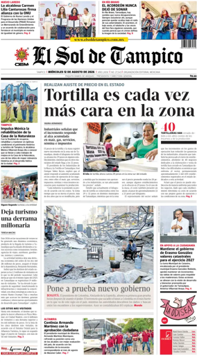 Cover of El Sol de Tampico