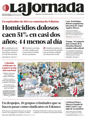 Cover of La Jornada