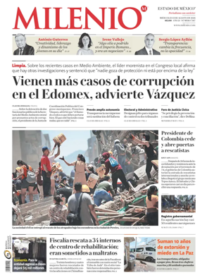 Cover of Milenio Edo de Mexico