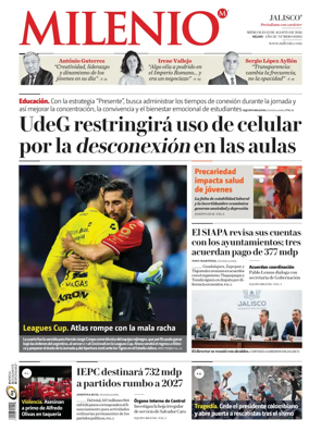 Cover of Milenio Jalisco