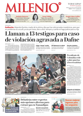 Cover of Milenio Tamaulipas