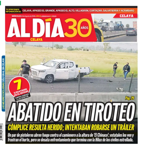Cover of Periodico Al Dia (Celaya)