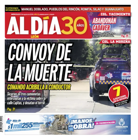 Cover of Periodico Al Dia (Leon)