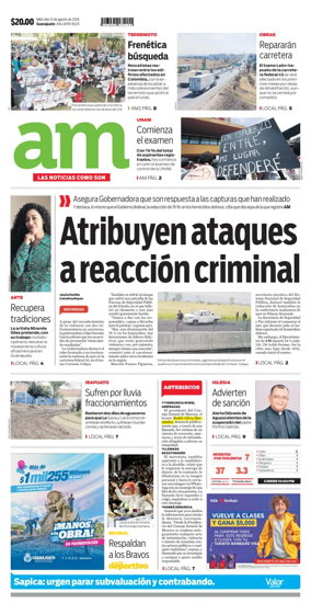 Cover of Periodico AM (Leon)