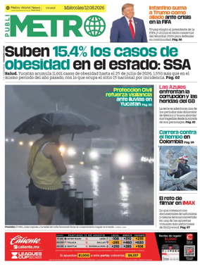 Cover of Publimetro Merida