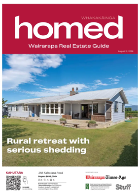 Cover of Homed Wairarapa
