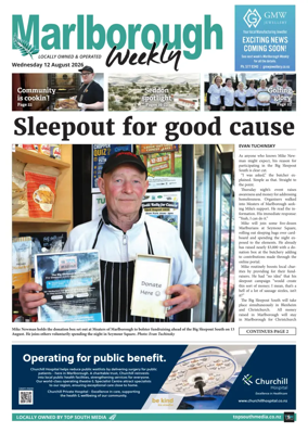 Cover of Marlborough Weekly