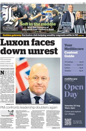 Cover of The New Zealand Herald