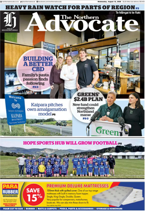 Cover of The Northern Advocate