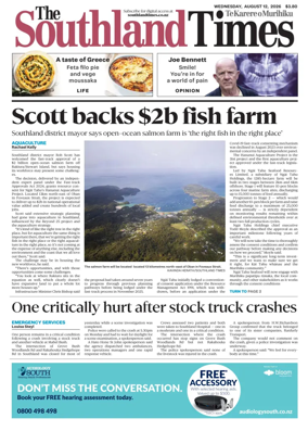 Cover of The Southland Times