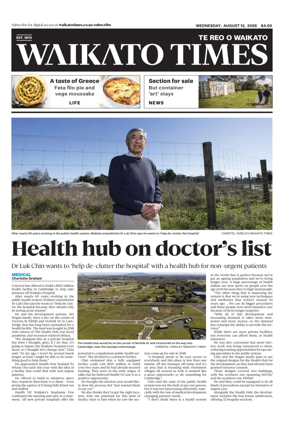 Cover of Waikato Times