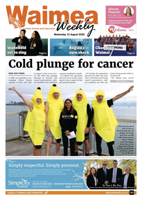 Cover of Waimea Weekly