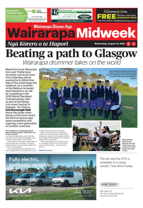 Cover of Wairarapa Times-Age Midweek