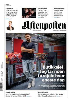 Cover of Aftenposten