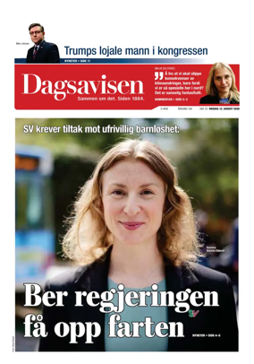 Cover of Dagsavisen