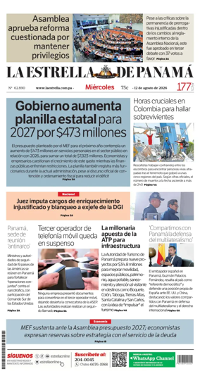 Cover of La Estrella de Panama