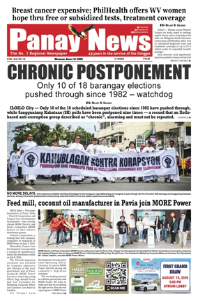 Cover of Panay News
