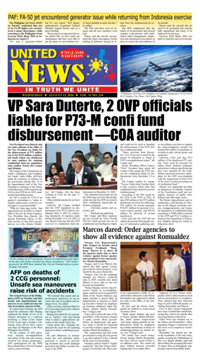 Cover of United News - English Edition