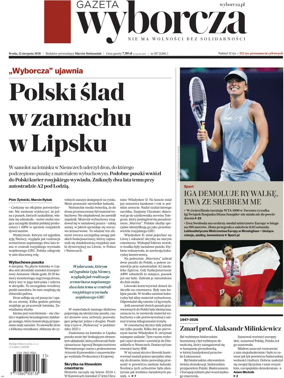 Cover of Gazeta Wyborcza Stoleczna