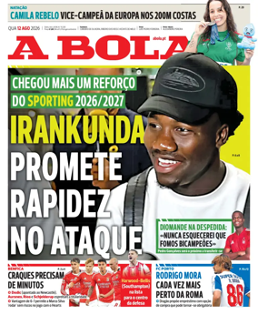 Cover of A BOLA (Portuguese)