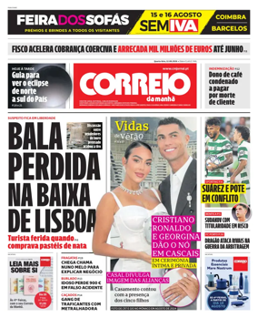 Cover of Correio da Manha