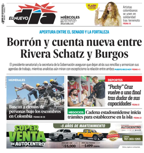 Cover of El Nuevo Dia