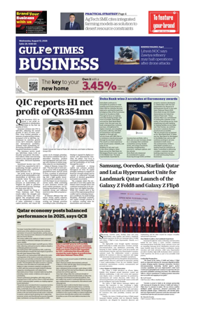 Cover of Gulf Times Business