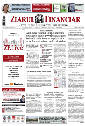 Cover of Ziarul Financiar