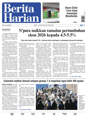 Cover of Berita Harian