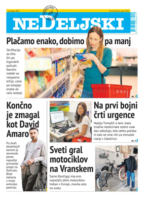 Cover of Nedeljski Dnevnik