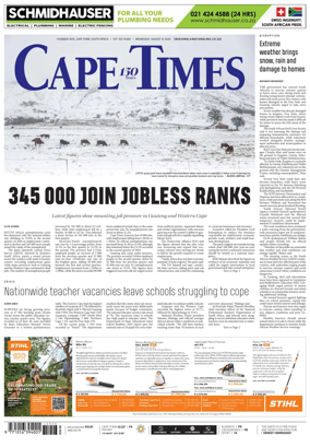 Cover of Cape Times