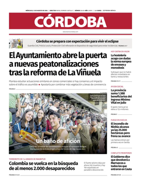 Cover of Diario Cordoba