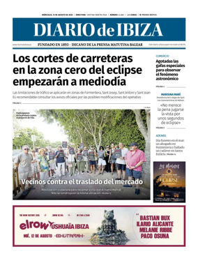 Cover of Diario de Ibiza