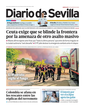 Cover of Diario de Sevilla