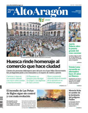 Cover of Diario del Alto Aragon