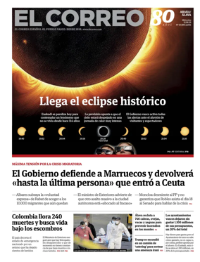 Cover of EL Correo (Alava)