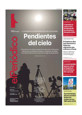Cover of El Periodico - Castellano