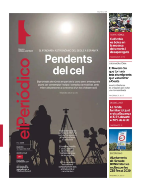 Cover of El Periodico - Catala