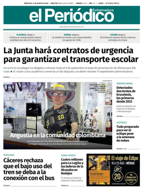 Cover of El Periodico Extremadura