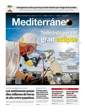 Cover of El Periodico Mediterraneo